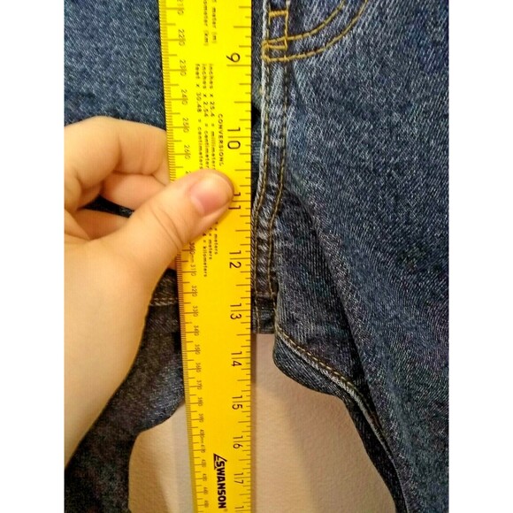 Full Blue Regular Fit Straight Leg Jeans 100% Cotton Med Wash Men's 44x32 - Picture 5 of 10